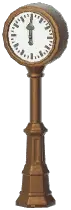 Street Pillar Clock