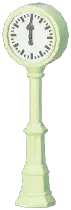 Street Pillar Clock