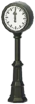 Street Pillar Clock