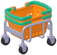 Shopping Basket Rack