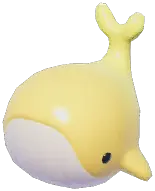 Yellow Splash Whale