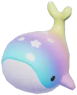 Iridescent Splash Whale
