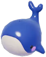 Navy Splash Whale