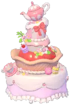 Cream Cake Tower