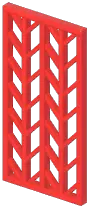 Festive Minimalist Partition Wall