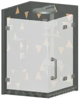 Simplistic Shower Enclosure