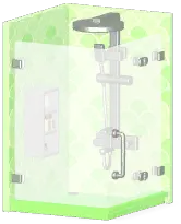 Simplistic Shower Enclosure
