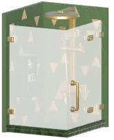 Simplistic Shower Enclosure