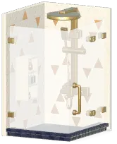 Simplistic Shower Enclosure