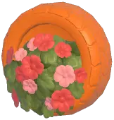 花艺轮胎