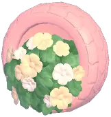 花艺轮胎
