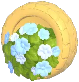 花艺轮胎