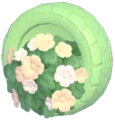 花艺轮胎