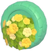 花艺轮胎
