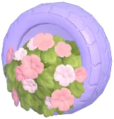 花艺轮胎
