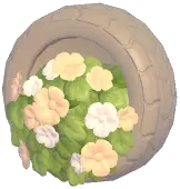 花艺轮胎