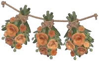倒挂花束组合