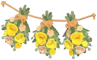 倒挂花束组合