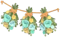 倒挂花束组合