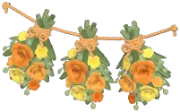倒挂花束组合
