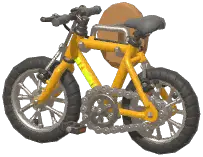 Wall-Mounted Mountain Bike