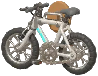 Wall-Mounted Mountain Bike