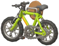 Wall-Mounted Mountain Bike