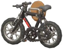 Wall-Mounted Mountain Bike
