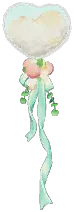 Floating Floral Balloon Bouquet