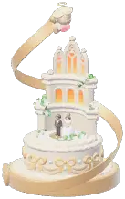 Heartbond Wedding Cake