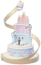 Heartbond Wedding Cake