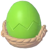 Emerald Cracked Egg
