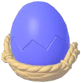 Purple Cracked Egg