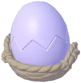 Lavender Cracked Egg