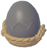 Black Cracked Egg