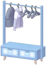 Snowflake Clothes Rack