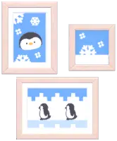 Winter Penguin Wall Art