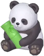 Panda Hugging Bamboo Lamp