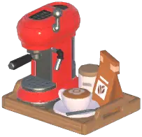 Festive Espresso Machine