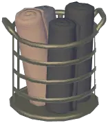 Iron Towel Basket