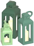 Minimalist Hand Lantern Set