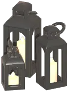 Minimalist Hand Lantern Set