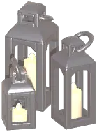 Minimalist Hand Lantern Set
