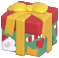 Empty Xmas Gift Box