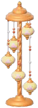 Mosaic Glass Floor Lamp