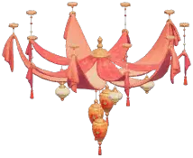 Gold Sand Canopy Pendant Lamp