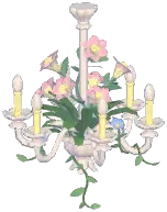 Butterfly Floral Chandelier