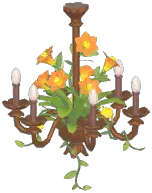 Butterfly Floral Chandelier