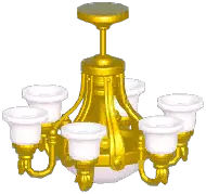 Golden Jade Porcelain Pendant Lamp