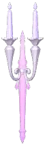 Ice Palace Double-Head Candle Holder